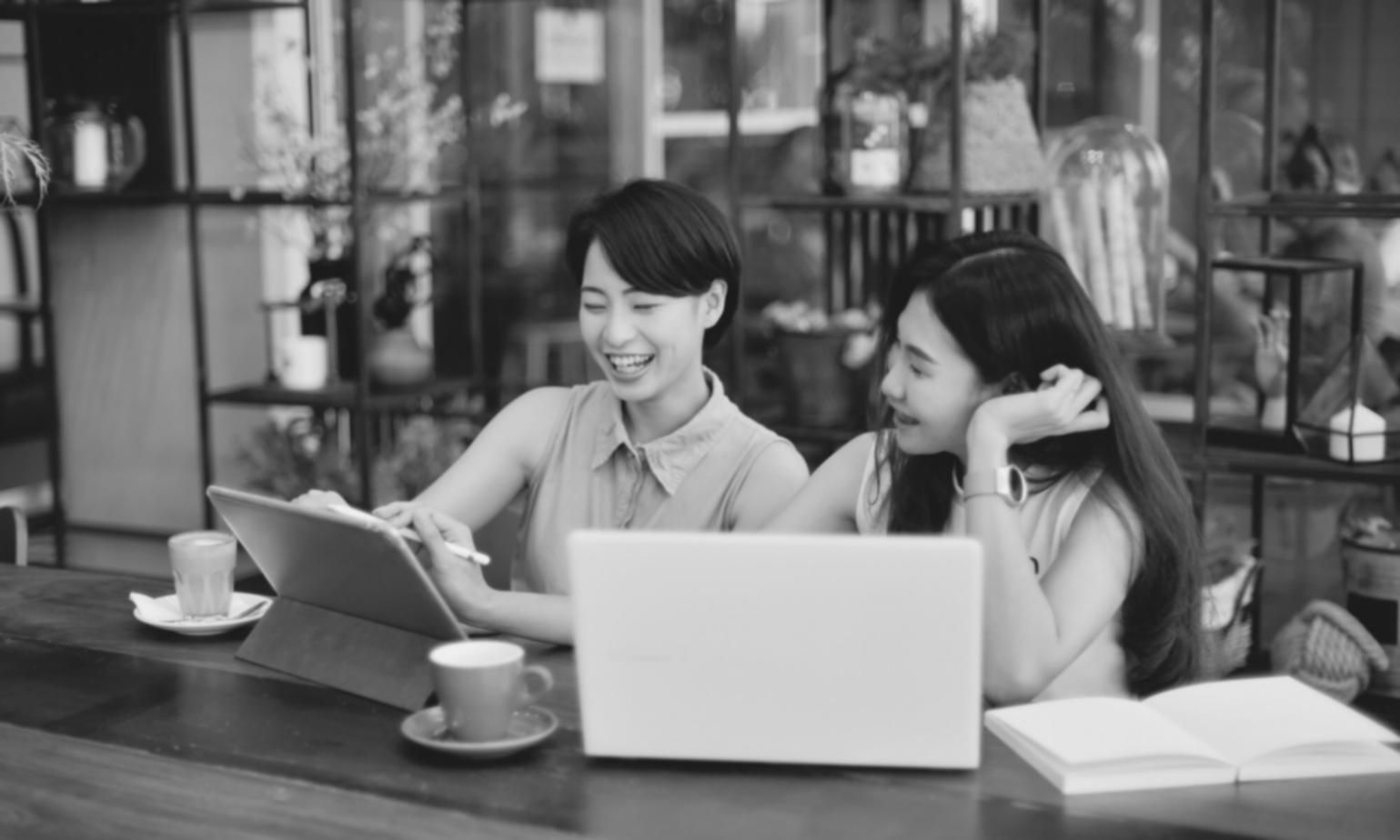 SEO analytics workspace showing data dashboards and performance metrics